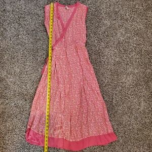 Vintage April Cornell Floral Wrap Dress